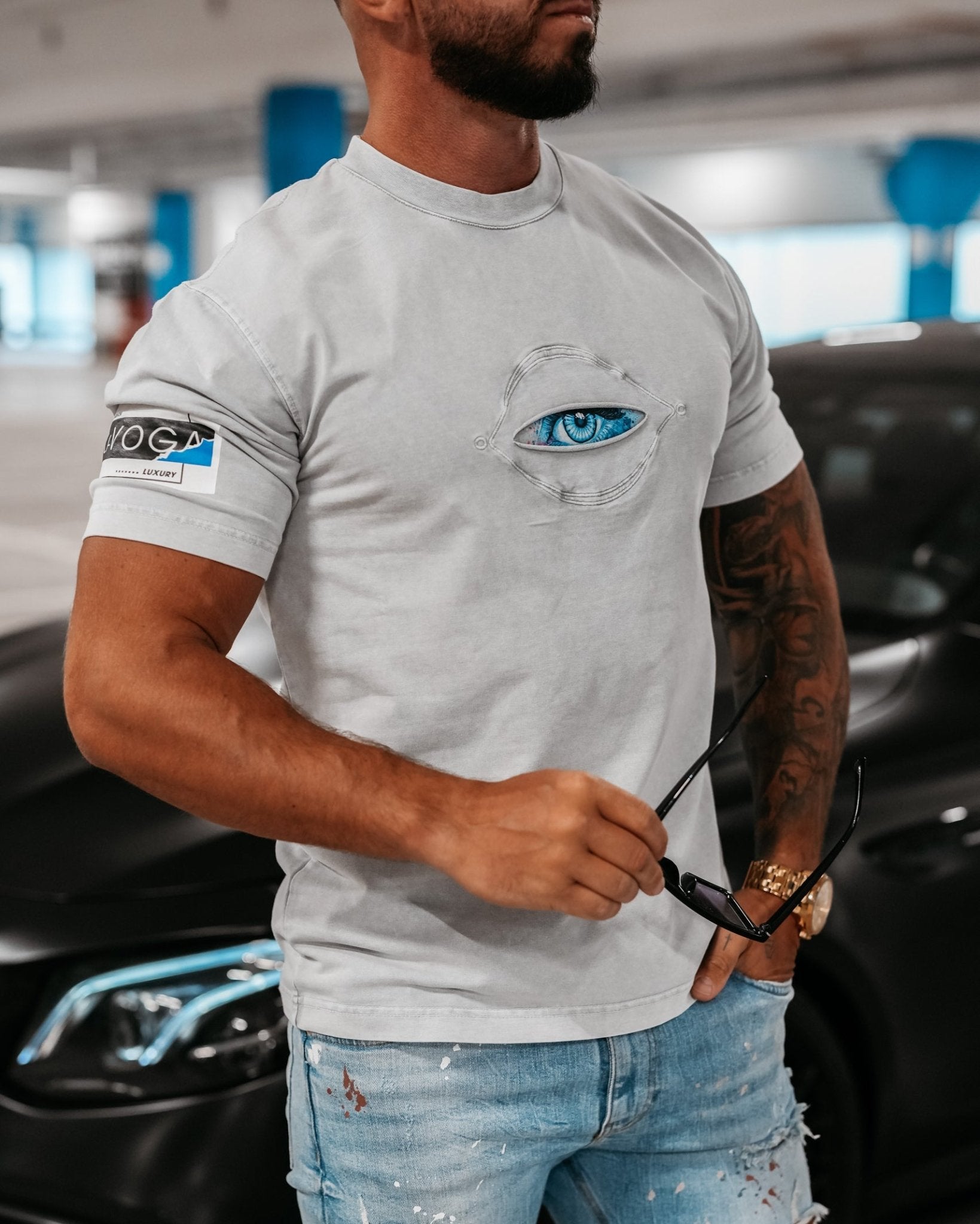 O la voga 'Eyecatch' T-shirt for Men - Valentina Boutique