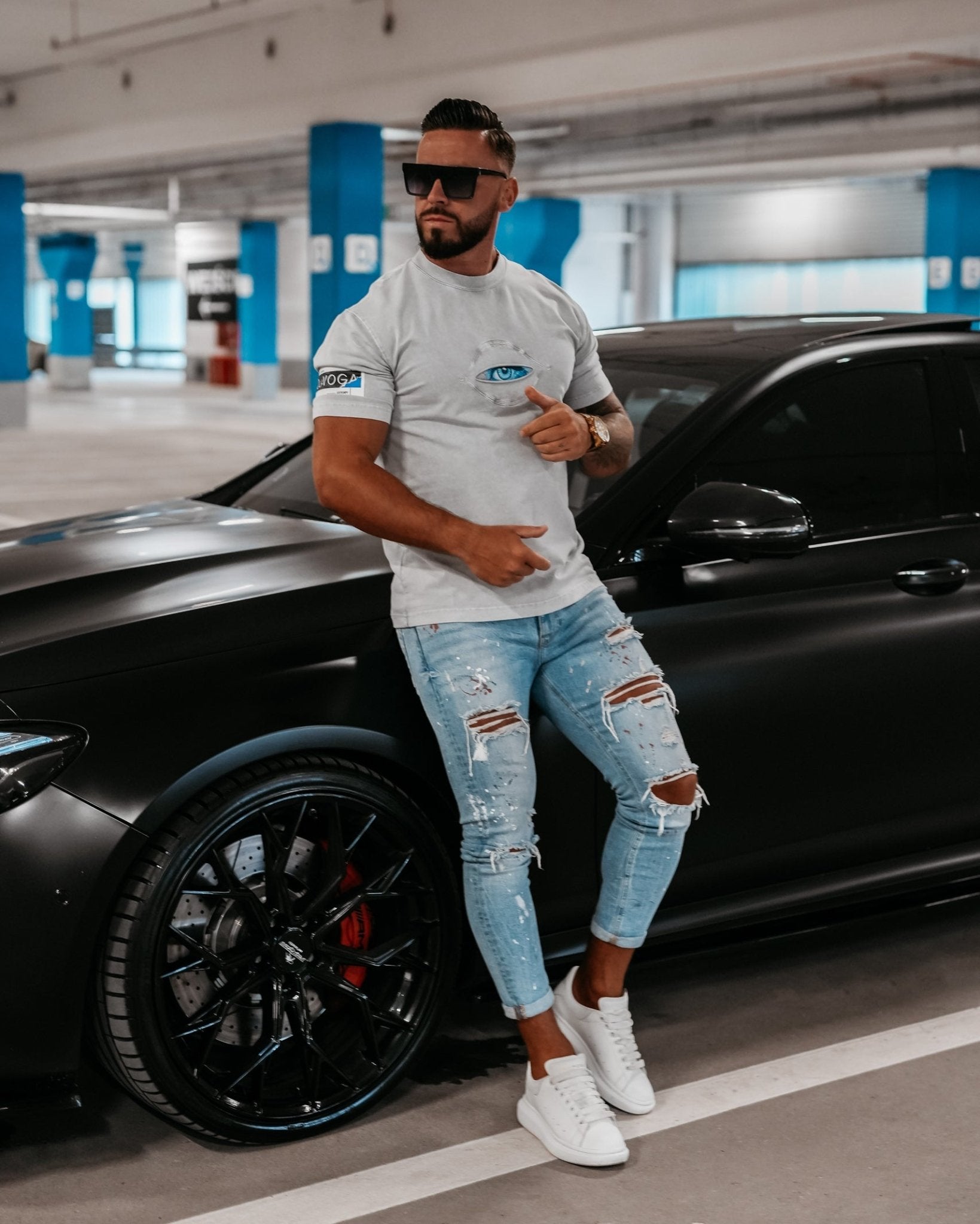 O la voga 'Eyecatch' T-shirt for Men - Valentina Boutique