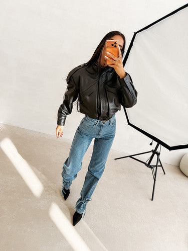 O la voga Damen Reiry Jeans hose