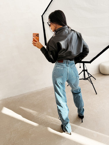 O la voga Damen Reiry Jeans hose