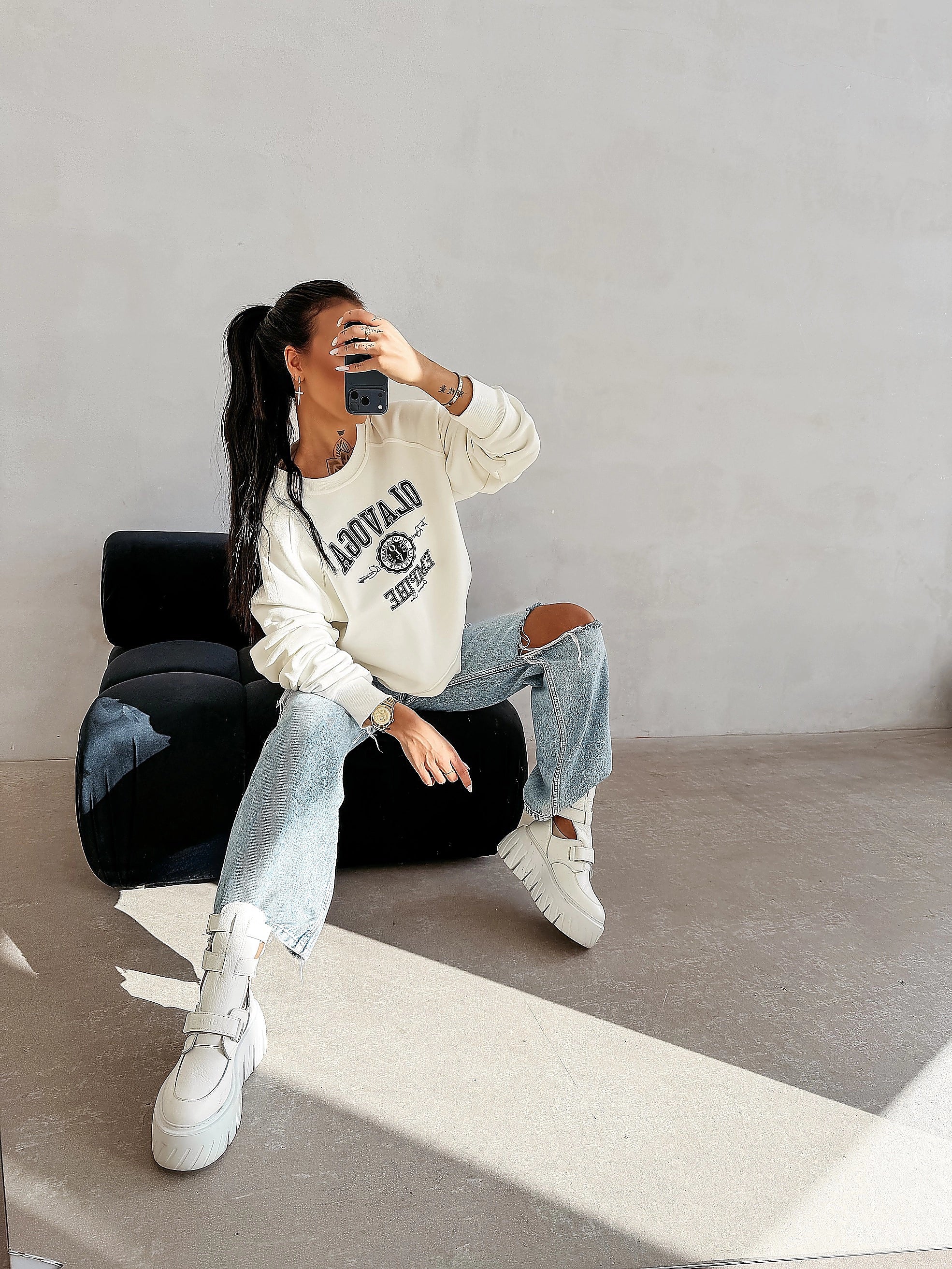 O la voga Damen Pullover 'Amaris'