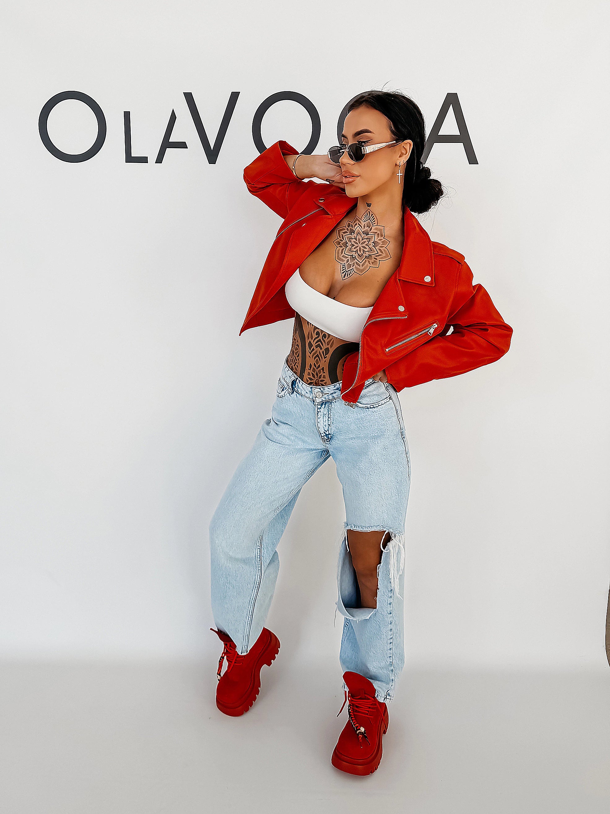 O la voga Damen 'Ladyo' Jacke