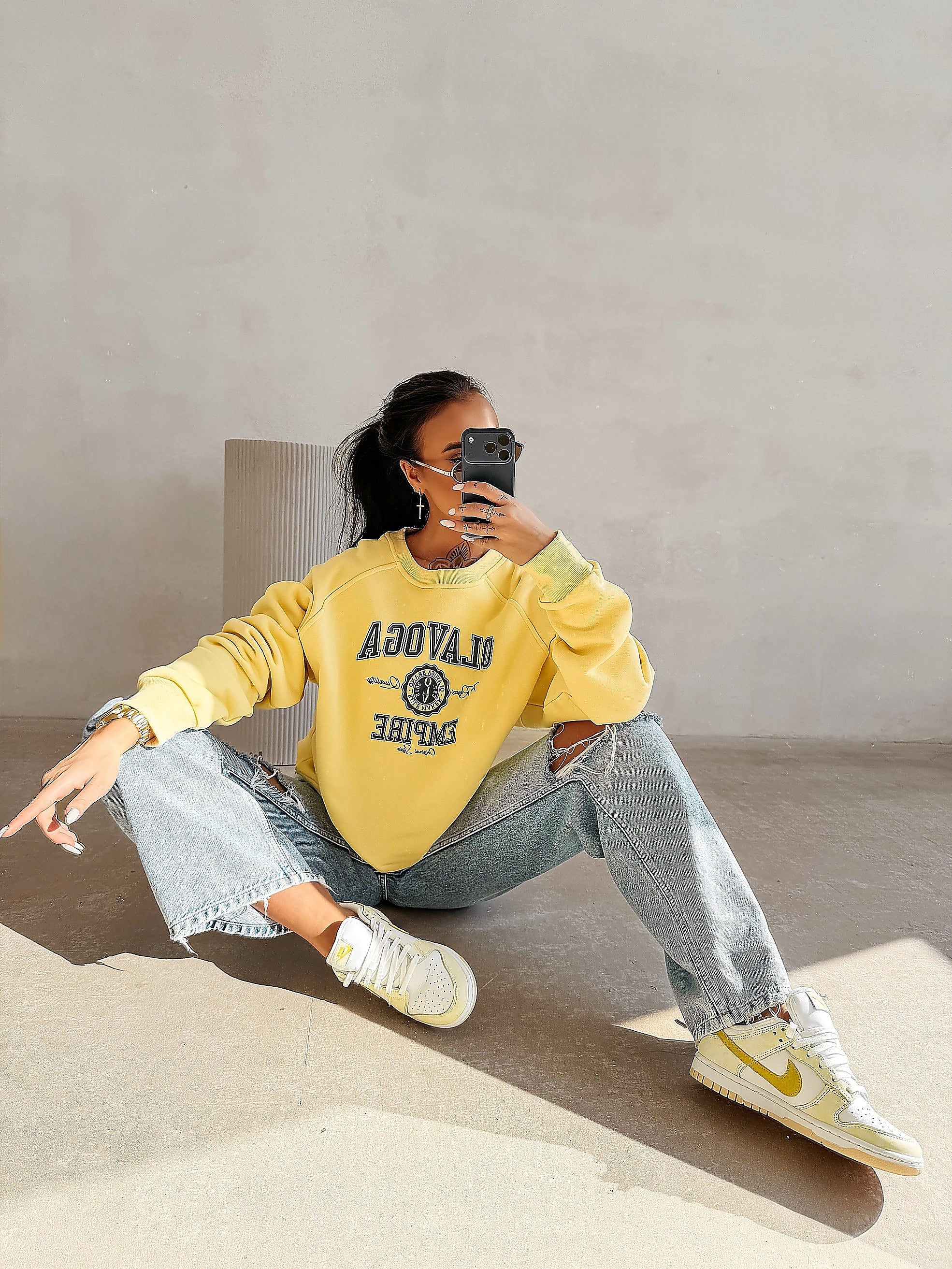 O la voga Damen Pullover 'Amaris'