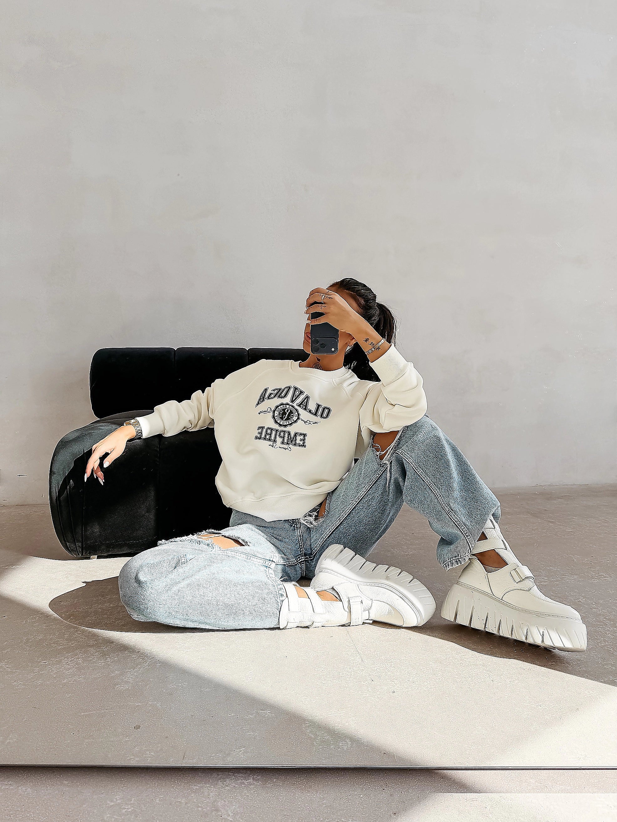 O la voga Damen Pullover 'Amaris'