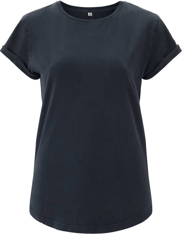 EarthPositive Women`s Rolled Up Sleeve Organic