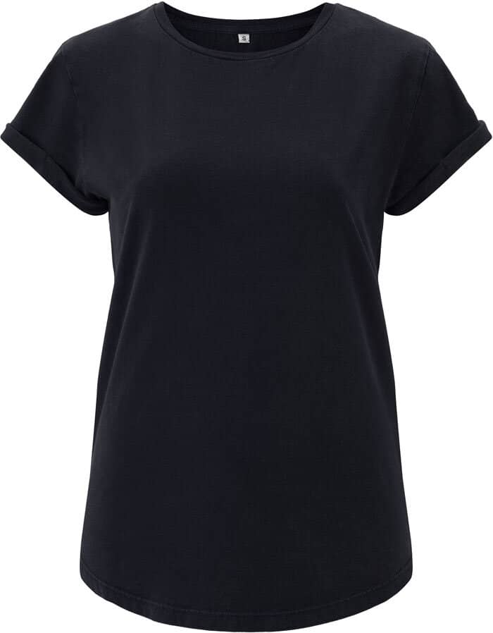 EarthPositive Women`s Rolled Up Sleeve Organic