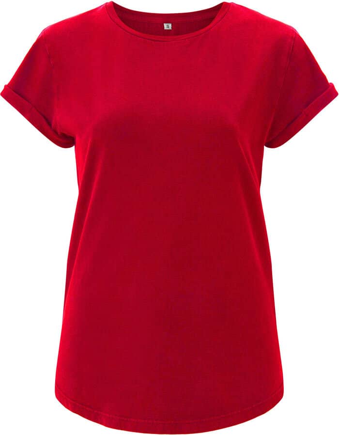 EarthPositive Women`s Rolled Up Sleeve Organic