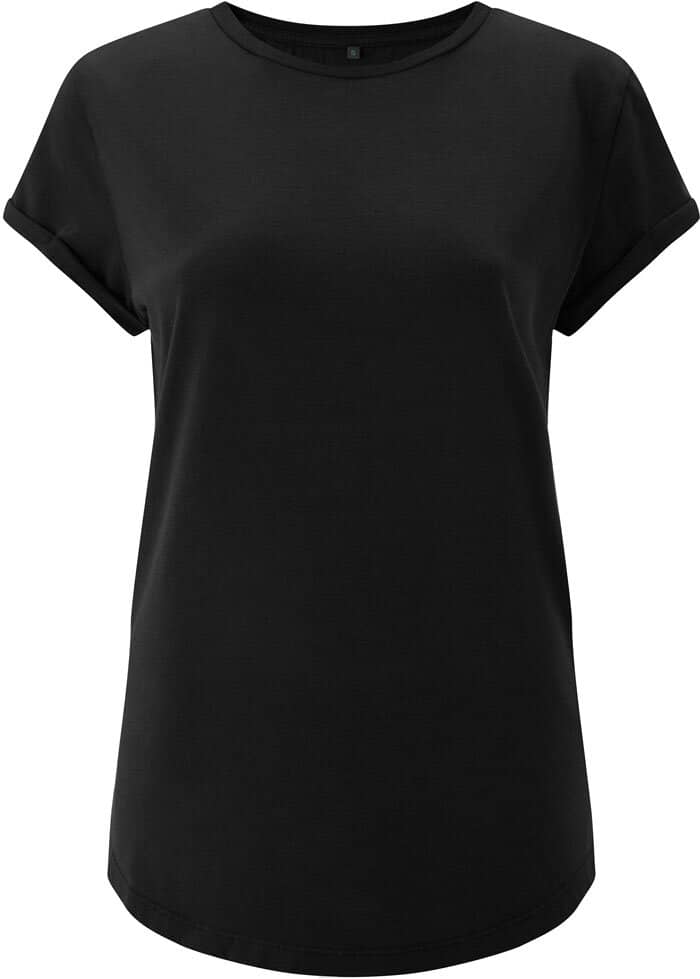 EarthPositive Women`s Rolled Up Sleeve Organic