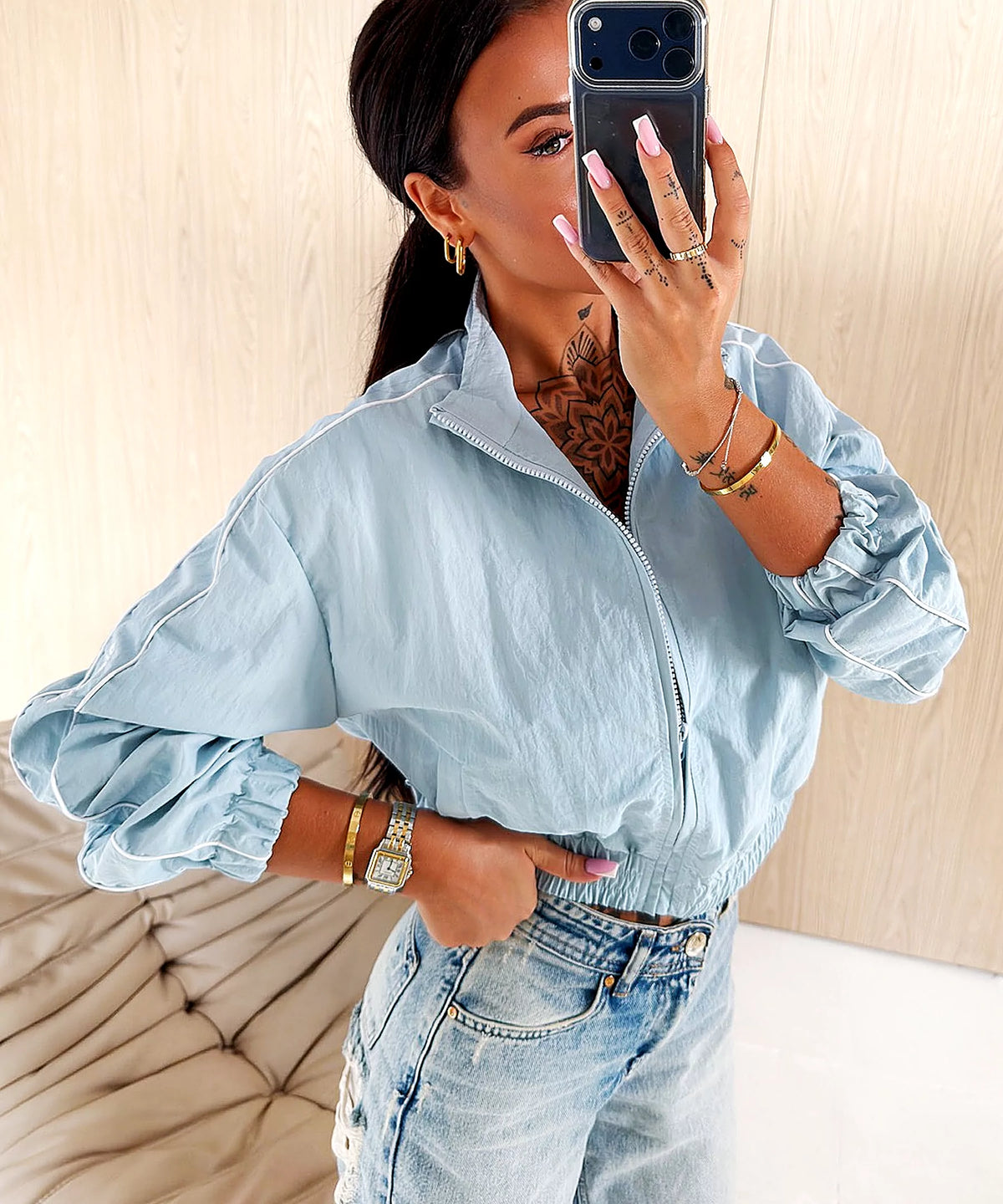 O la Voga Damen Windbreaker "Edit"