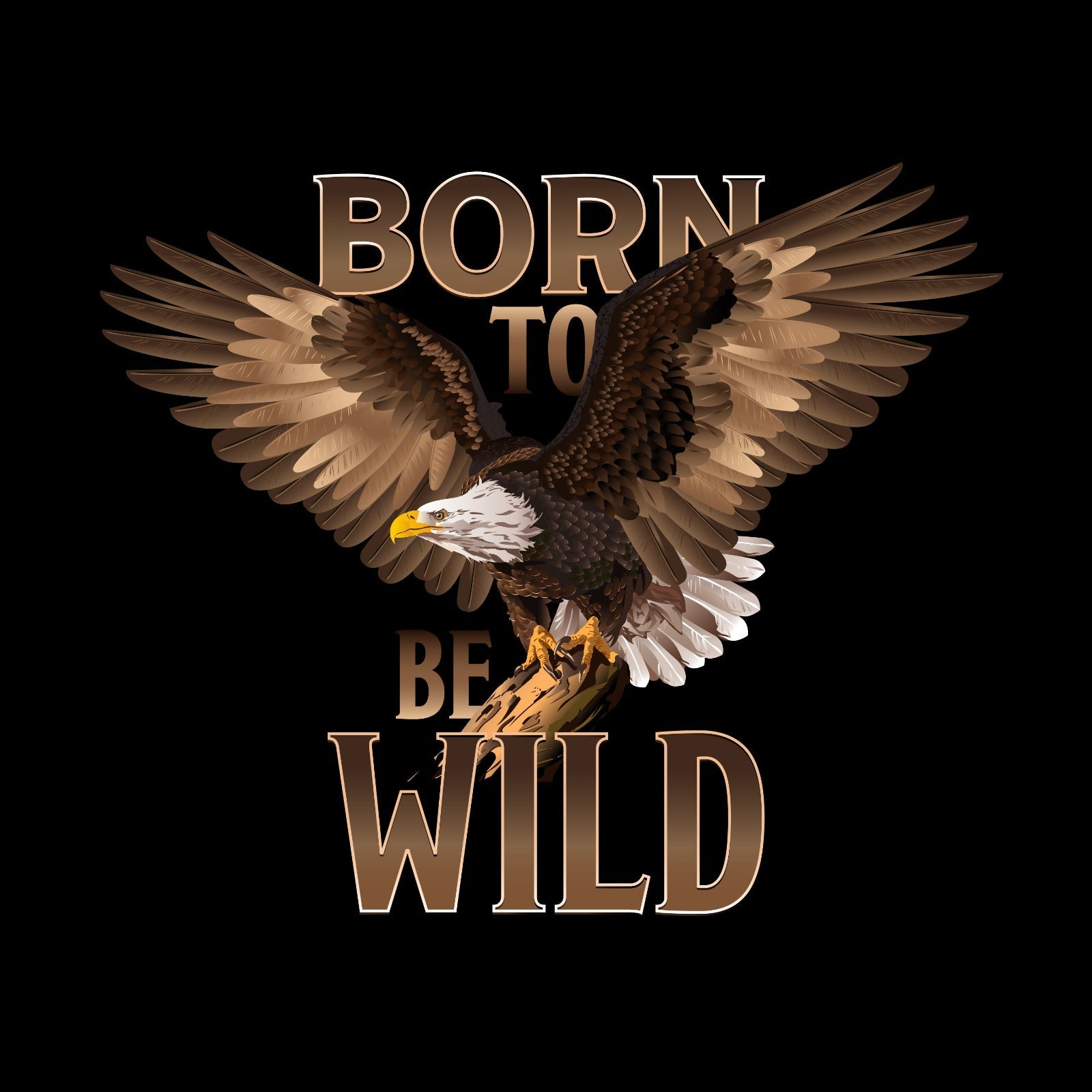 Custom Design Damen T-shirt 'Born to be Wild' - Valentina Boutique