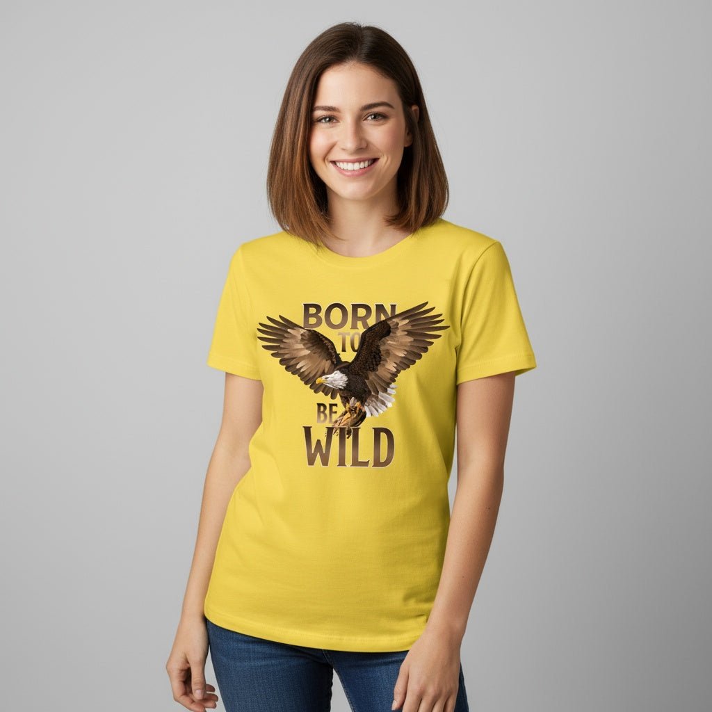Custom Design Damen T-shirt 'Born to be Wild' - Valentina Boutique