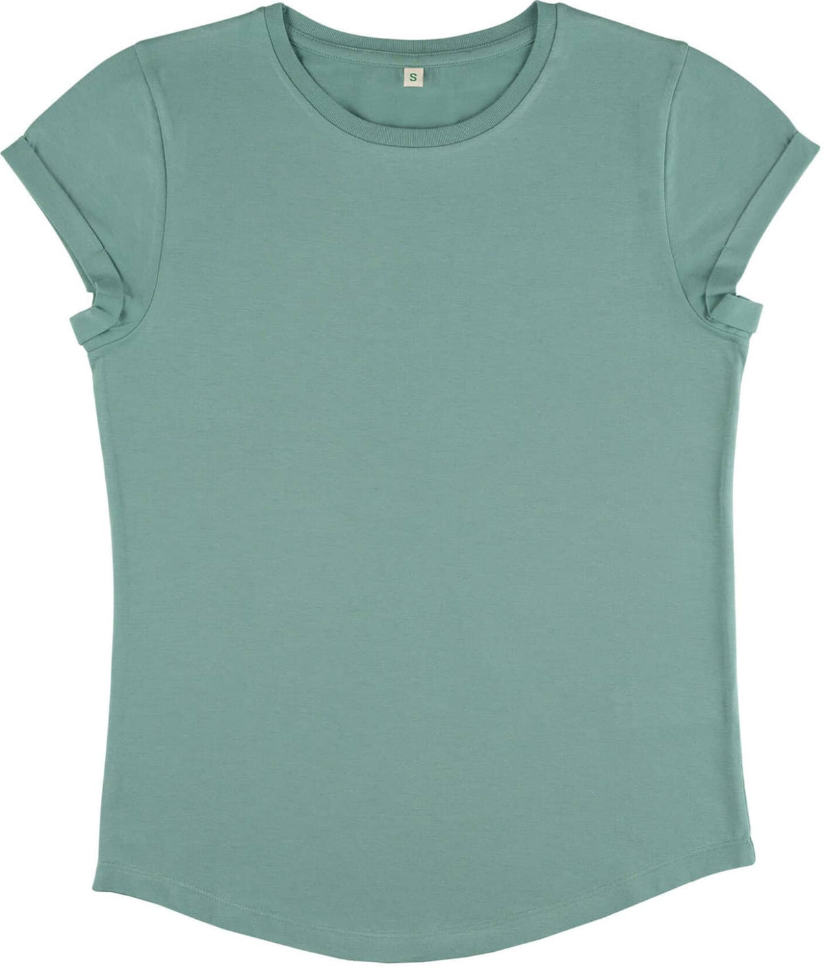 EarthPositive Women`s Rolled Up Sleeve Organic - Valentin Boutique & Design
