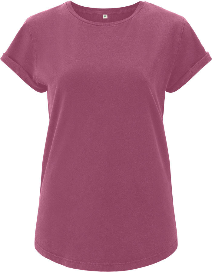 EarthPositive Women`s Rolled Up Sleeve Organic