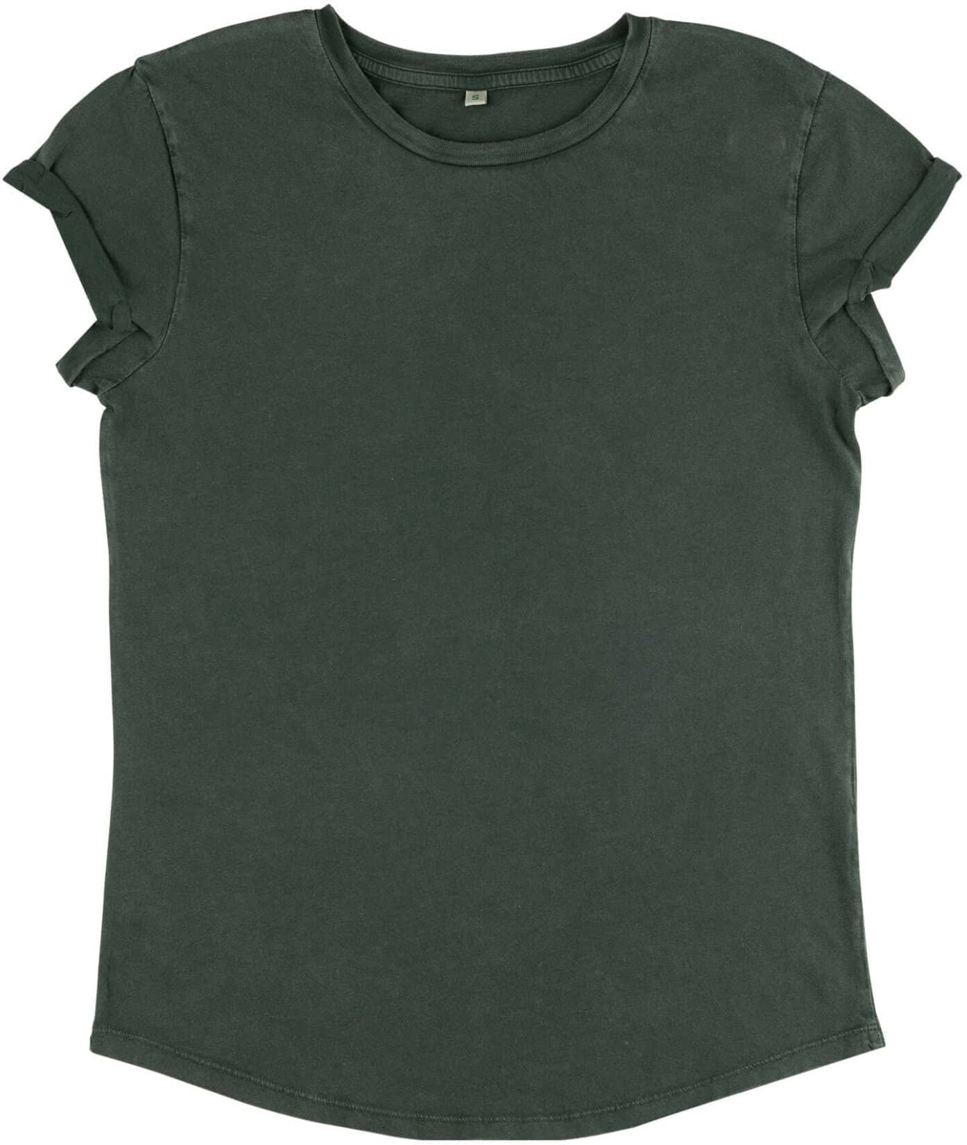 EarthPositive Women`s Rolled Up Sleeve Organic