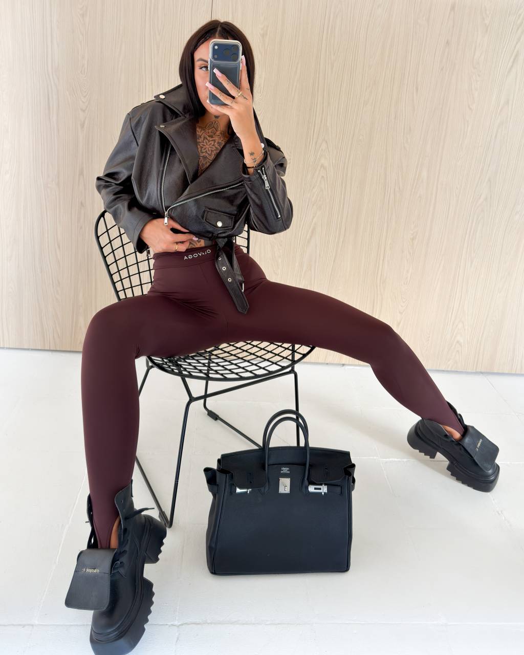 O la Voga Damen Leggings "DURO"