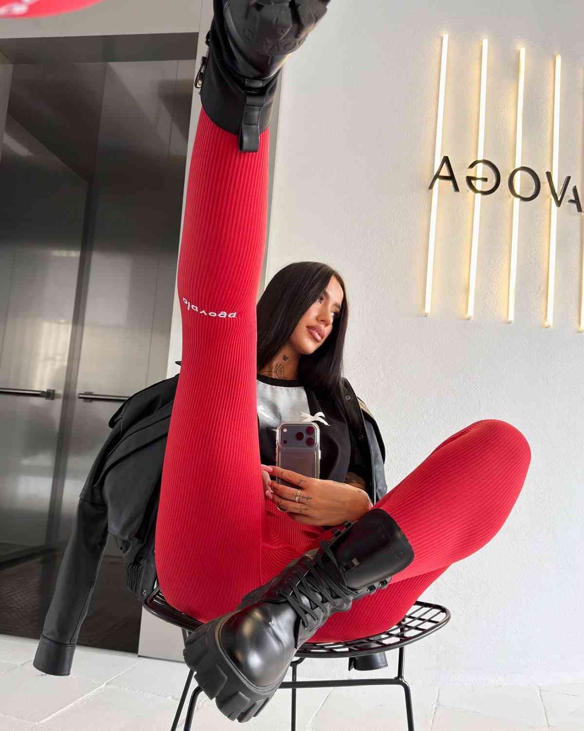 O la Voga Damen leggings "Noati"