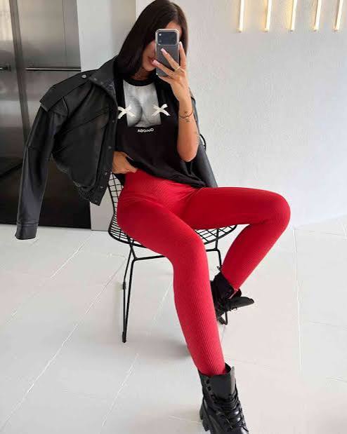 O la Voga Damen leggings "Noati"