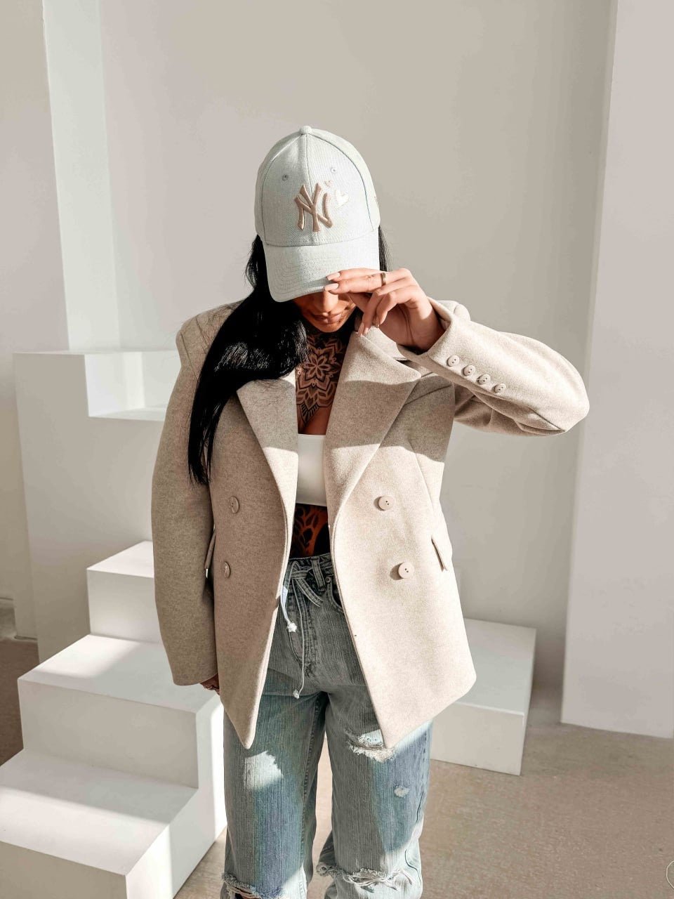 O la voga Damen Jacke 'Hush' - Valentin Boutique & Design