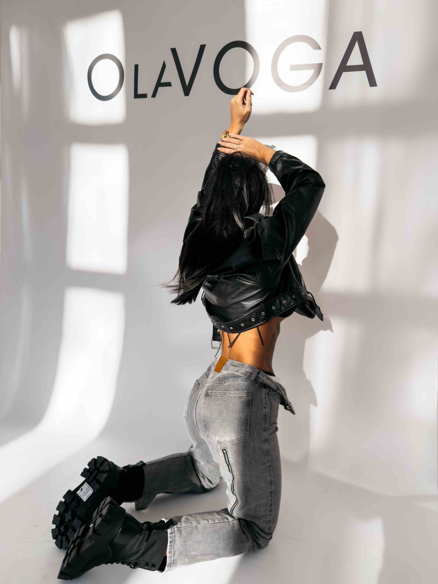 O la voga Damen Jeanshose 'Skyline Rifle' - Valentin Boutique & Design