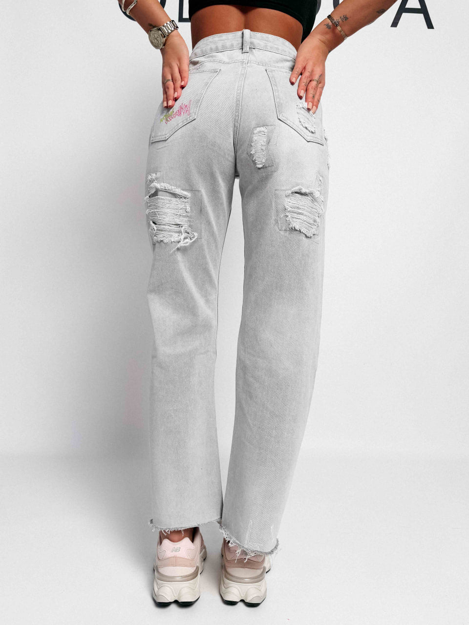 O la voga Damen Jeanshose 'Vivid' - Valentin Boutique & Design