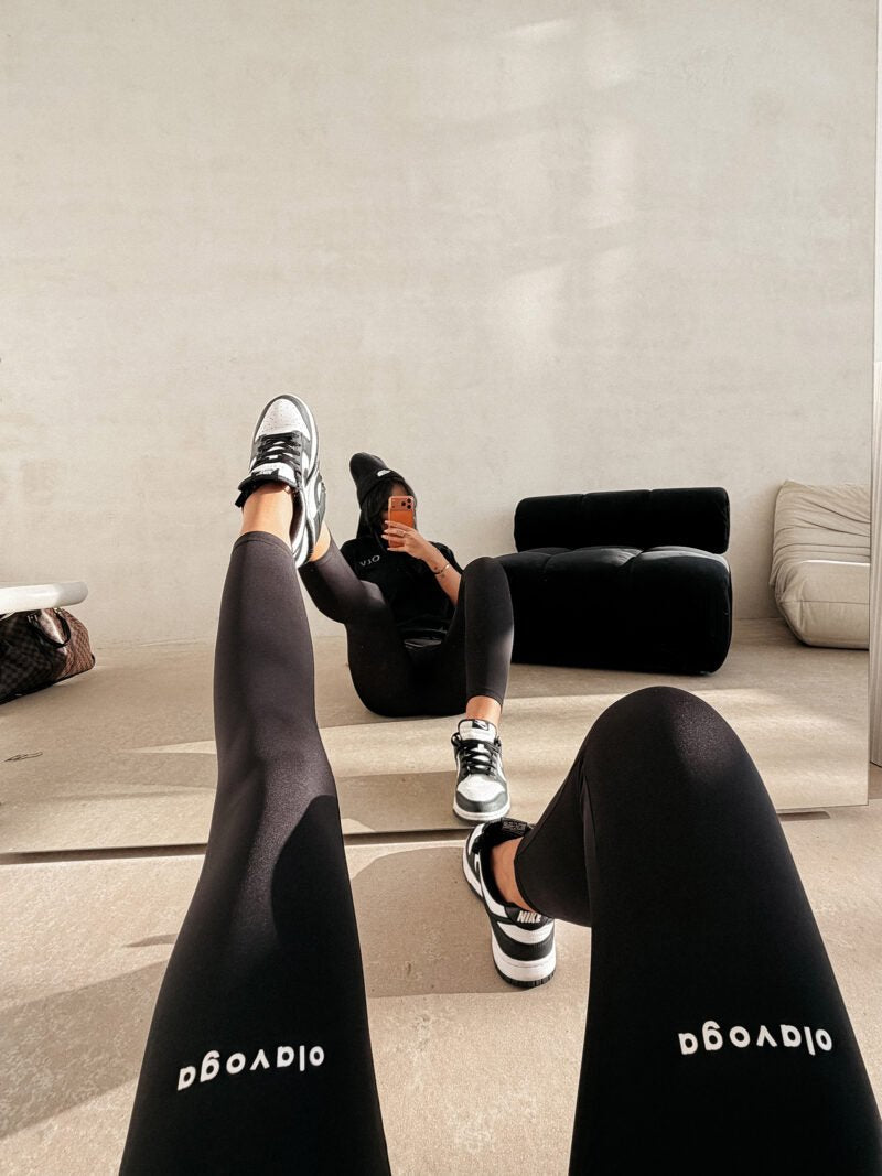 O la voga Damen Leggings 'Tactile' - Valentin Boutique & Design