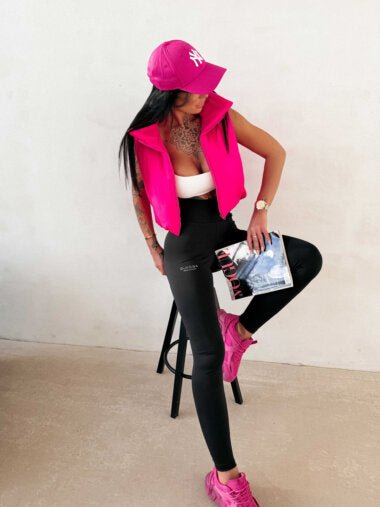 O la voga Damen ' plain' Leggings - Valentin Boutique & Design