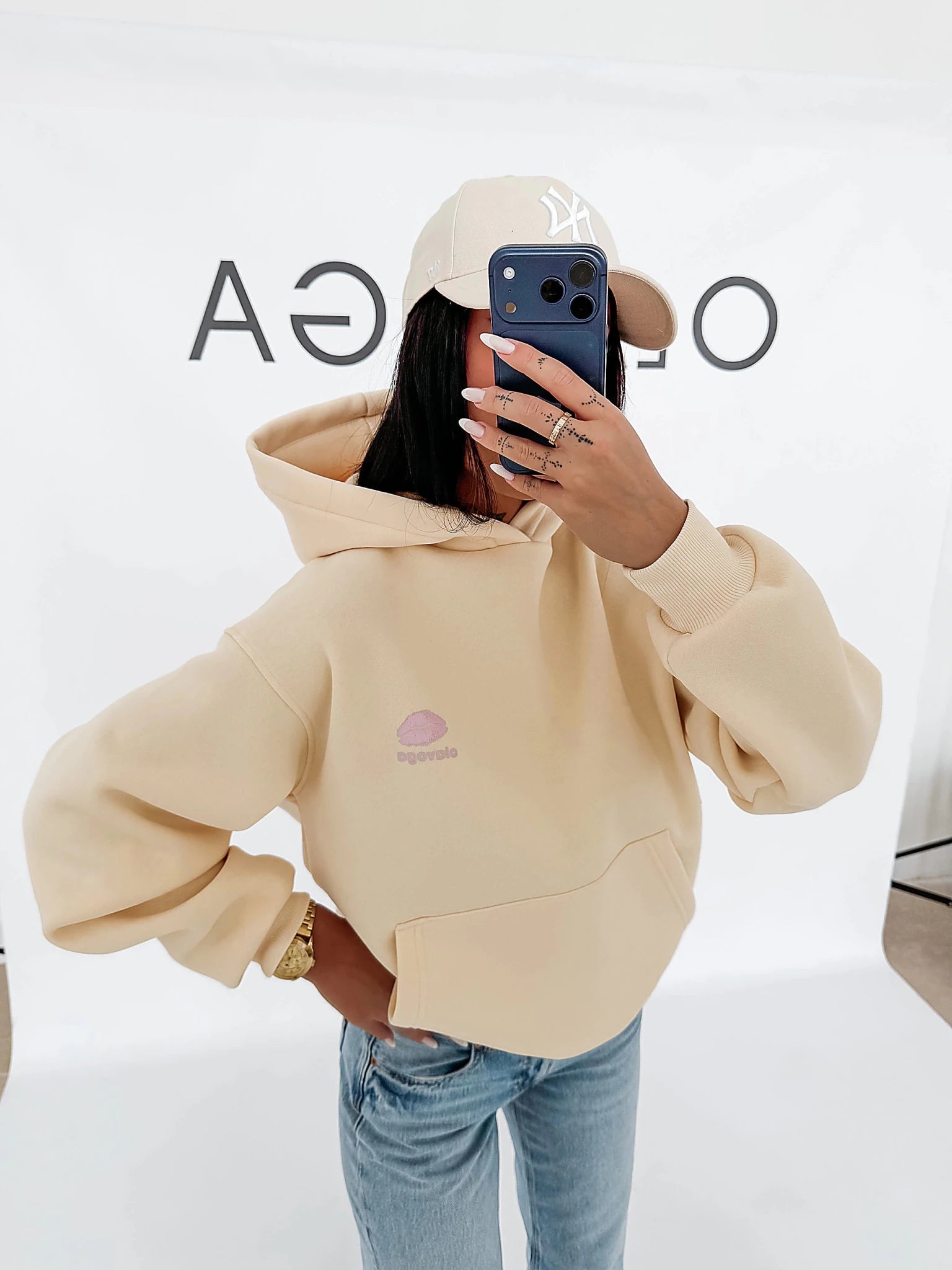 O la voga Damen Pulover ' Lucky Mindset' - Valentin Boutique & Design