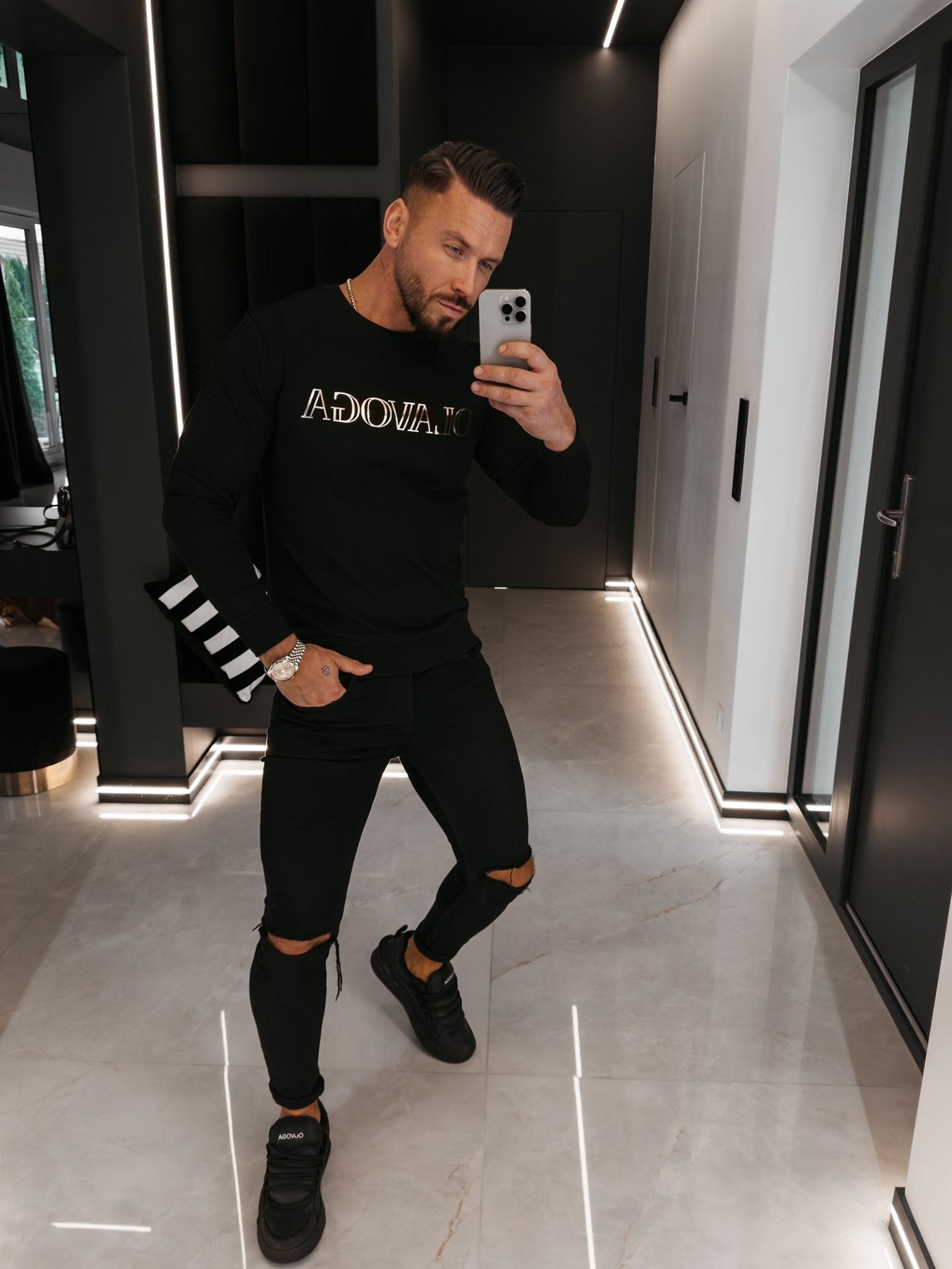 O la voga Herren 'Bardi' Pulover - Valentin Boutique & Design