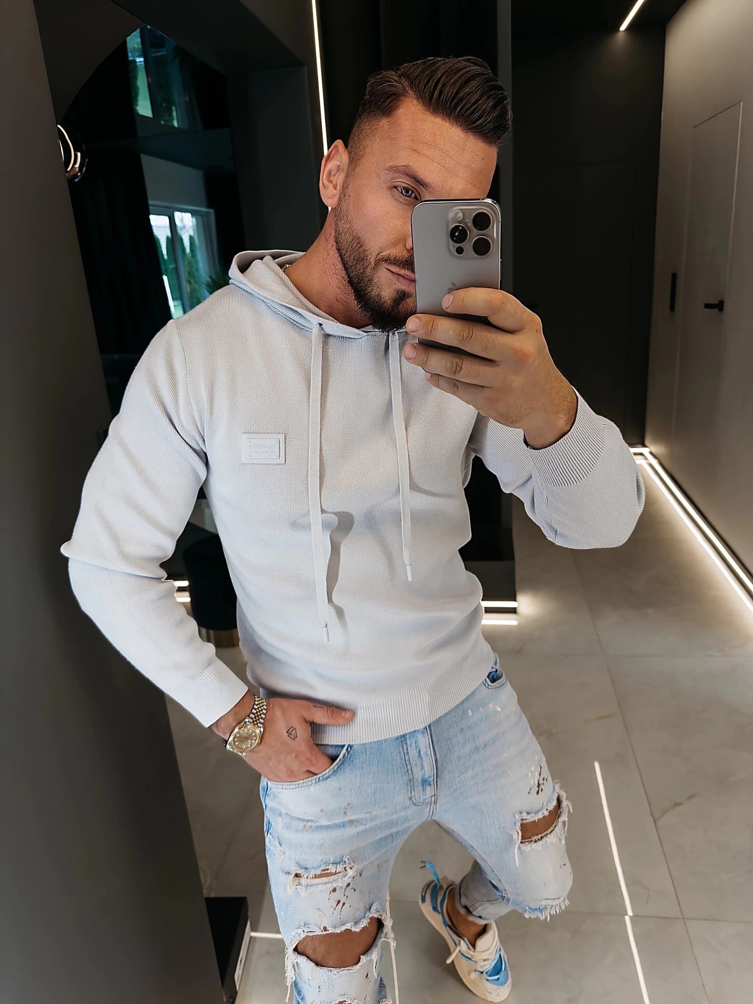 O la voga Herren Pulover 'daru' - Valentin Boutique & Design