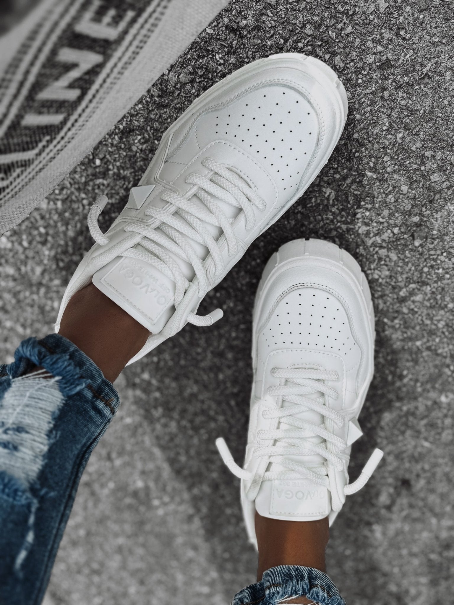 O la voga 'Off White' Shoes - Valentina Boutique