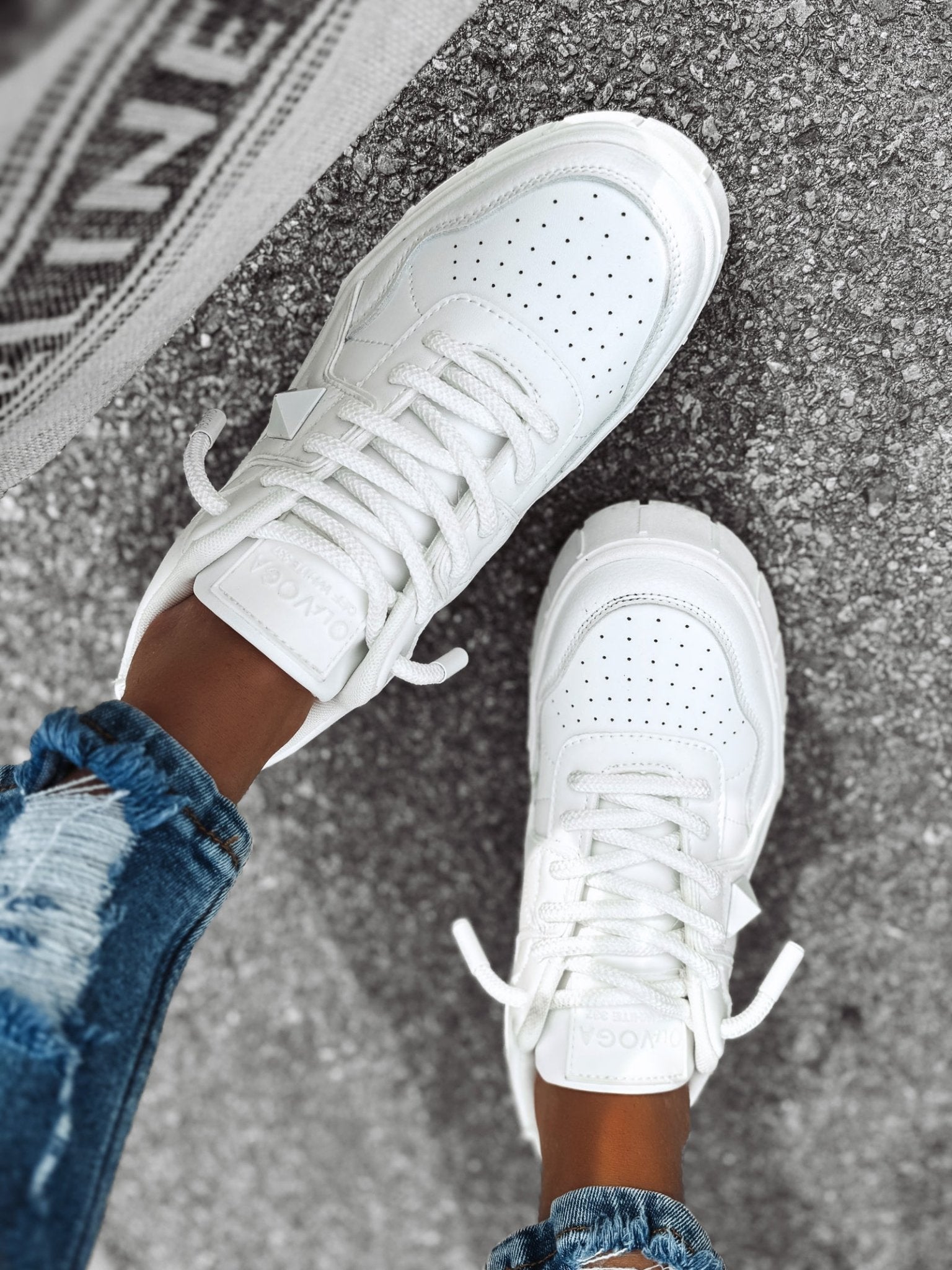 O la voga 'Off White' Shoes - Valentina Boutique