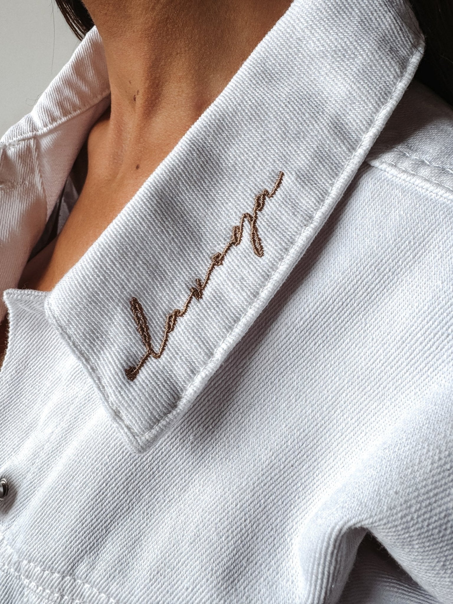 O la voga Sanil Jeans Jacket Western Style - Valentina Boutique