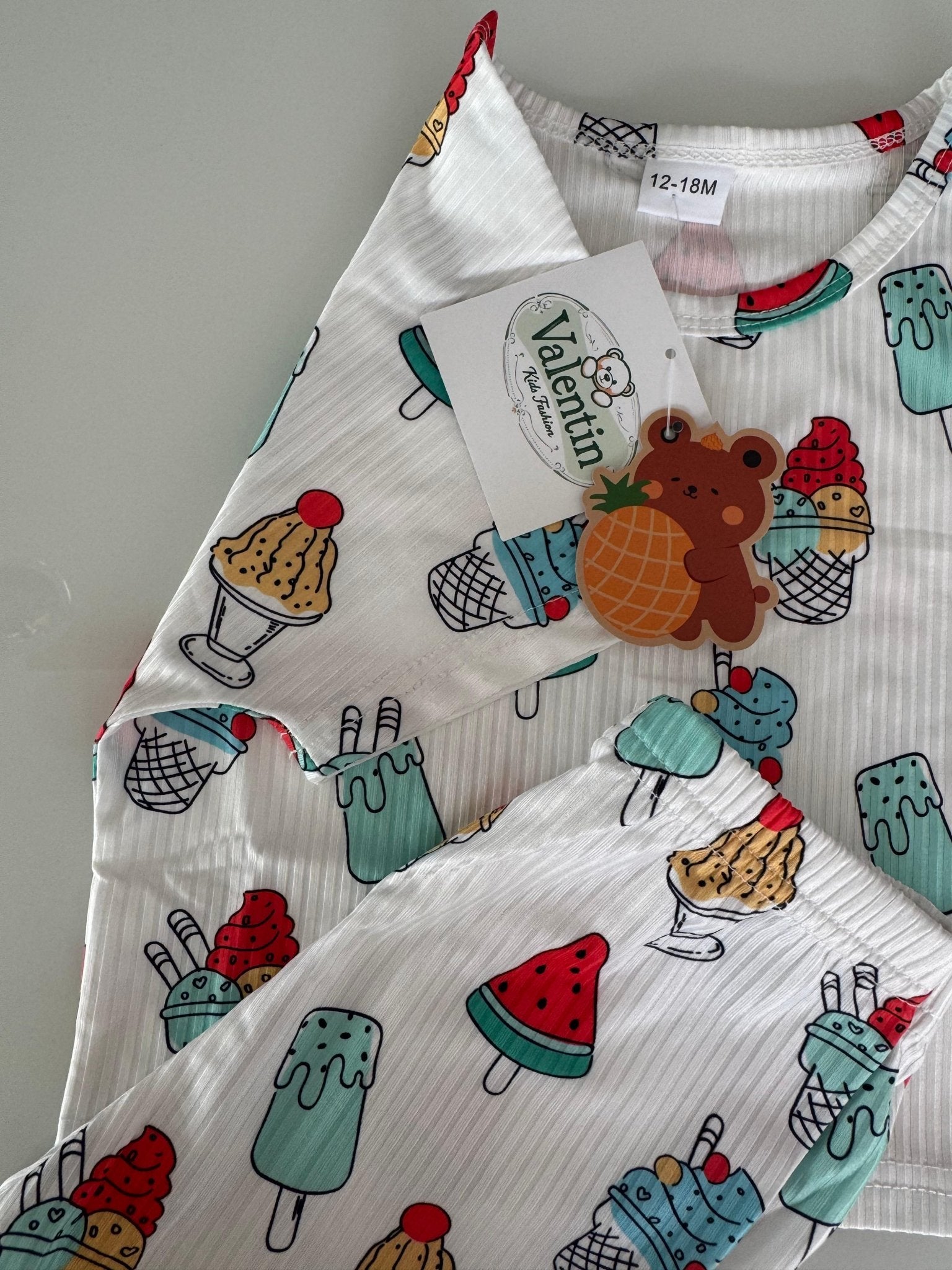 Valentin Kids Fashion Ice cream Set - Valentina Boutique